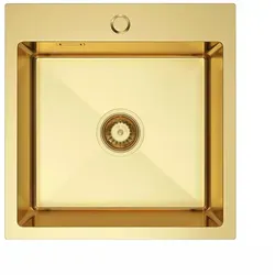 Küchenspüle Edelstahl 46×45 cm