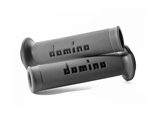 Domino A010 Griffgummi ohne Prägung - Hochwertiger Griffgummi für optimalen Fahrkomfort. Ideal für Straßen- und Rennbeläge, verbessert das Gefühl am Lenker. Hergestellt aus TPE, für eine langlebige Nutzung. Lieferung im praktischen Doppelpack.