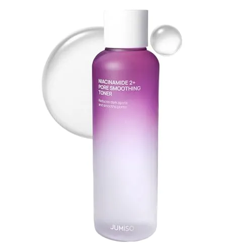 JUMISO Niacinamide 2% + PHA/BHA Pore Smoothing Toner – 1% TXA + Glutathion, Glass-Skin-Prep, sanfte Exfoliation für unebene Haut, unparfümiert, koreanische Hautpflege, 205 ml