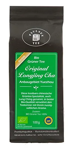 Paulsen Tee Grüner Tee Bio Longjing Cha 100g