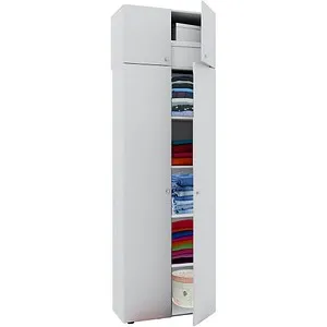 VCM my office Aktenschrank Vandol, 912192 - Bürostühle und Aktenschränke für mehr Ordnung! Der VCM Aktenschrank bietet 4 höhenverstellbare Fachböden, ideal für bis zu 6 Ordnerreihen, und schützt Ihre Unterlagen mit robuster Melaminharzbeschichtung.
