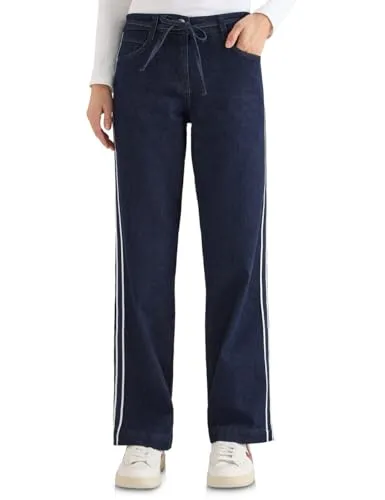 Loose-fit-Jeans CECIL für Damen, Gr. 30, rinsed wash