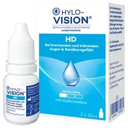Hylo-Vision HD Augentropfen 2X15 ml von OmniVision