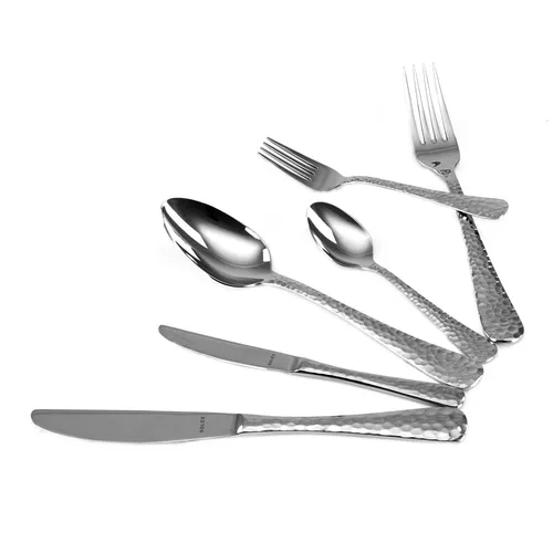 Solex Lena Besteckset 72-teilig für 12 Personen - Vielseitiges Besteckset für 12 Personen, aus hochwertigem 18/10 Edelstahl, spülmaschinengeeignet und ideal für festliche Anlässe oder den täglichen Gebrauch.