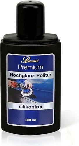Petzoldt's Premium Hochglanz Politur, Anti-Hologramm Eigenschaften für perfekten Spiegelglanz 250 ml