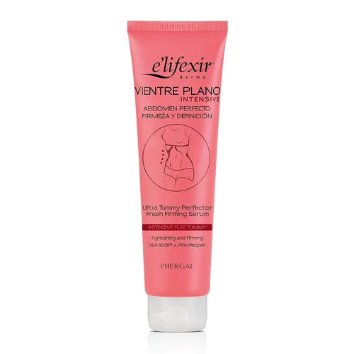 E'LIFEXIR Vientre Plano Intensive Defining Volume 150ml - Anti-Aging-Cremes für straffere Bauchkonturen mit Slimexir, rosa Pfeffer und Koffein. Ideal zur Unterstützung von Mikrozirkulation und Kollagenproduktion für sichtbar festere Haut.