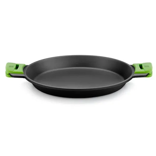 BRA Prior | Paella-Pfanne, Schwarz, antihaftbeschichtet, 36 cm