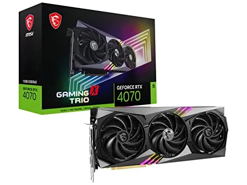 MSI Gaming GeForce RTX 4070 12GB GDRR6X Grafikkarte