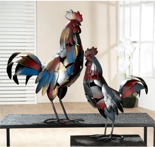 GILDE große Deko Figur Hahn XL von GILDE