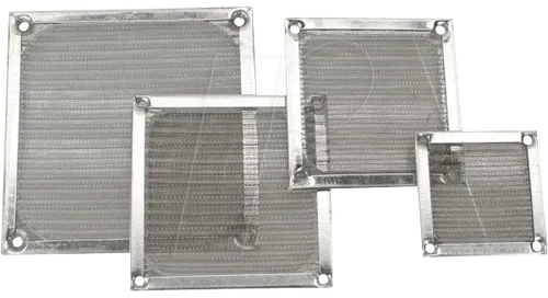 INL 33376A - Lüftergitter mit Aluminiumfilter, 60 x 60 mm
