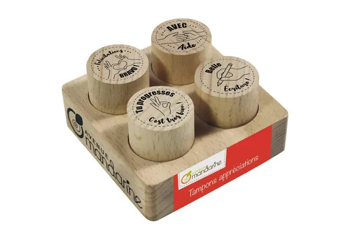 CLAIREFONTAINE Stempel Clairefontaine Stempelset, Text 2 Kommentar