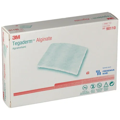 Tegaderm Alginate FK Kompressen 5x5 cm