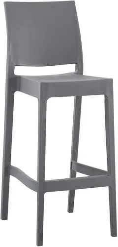 CLP Barhocker Flamur Outdoor in grau von CLP