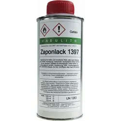 Zaponlack – Der bessere Schutz für SILBEROBERFLÄCHEN – Auch für Messing, Tombak, Zinn und andere Buntmetalle geeignet – Glänzender Klarla...
