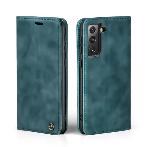 Produktbild Handy Hülle für Samsung Galaxy S21 FE Handyhülle Klapp Magnet Cover Case Petrol