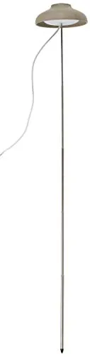 Northpoint LED Pflanzenleuchte Pflanzenlicht mit Teleskopstab (Grau 2er-Set)