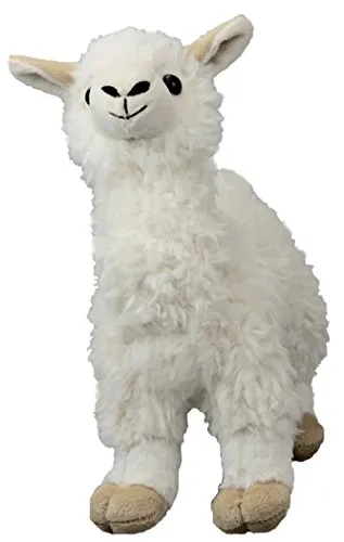 Inware 9202 - Kuscheltier Lama, Creme, 24 cm
