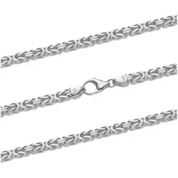 HOPLO Königskette Silberkette Königskette Länge 55cm von HOPLO