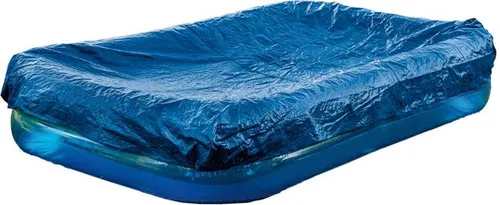Wehncke Abdeckplane für Jumbo-Planschbecken, 262 x 175 cm - Swimmingpools - Leichte und flexible Abdeckplane mit perfekter Drainagewirkung durch Perforation, ideal für Jumbo-Planschbecken.