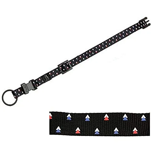 Karlie Art Sportiv Plus Halsband verstellbar mit gedrucktem Motiv Mix and Match L: 20 - 35 cm B: 10 mm Triangle