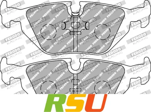 Ferodo Racing Bremsbelagsatz DS2500 FCP850H - Hochleistungs-Bremsbelagsatz für optimale Bremsperformance und verbesserte Temperaturbeständigkeit, ideal für sportliche Fahrweise und Rennstrecken.