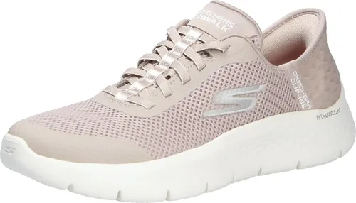 Skechers 124836-TPE Slip-ins Wanderschuh beige|braun 38,5 EU - Sneaker mit komfortablem Slip-in Design, ideal für Freizeitaktivitäten und Spaziergänge, in modischer beige-brauner Farbgebung.