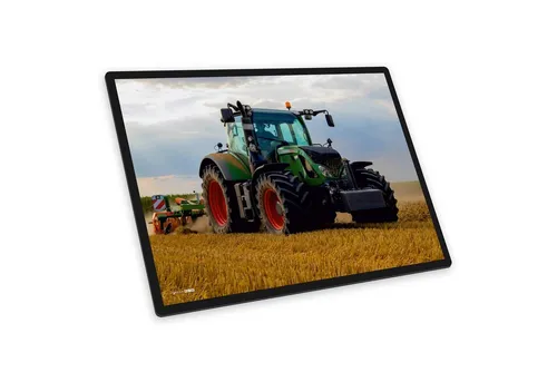 itenga Schreibtischunterlage itenga Schreibunterlage Motiv Traktor auf dem Feld