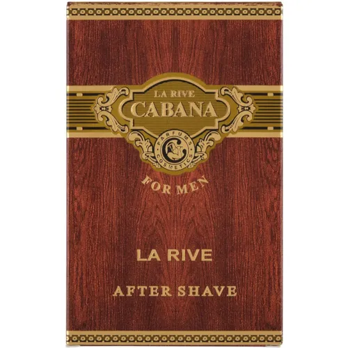 LA RIVE Cabana After Shave 100 ml - Erfrischendes After Shave für eine angenehme Rasurpflege, mit einem belebenden Duft für den ganzen Tag.
