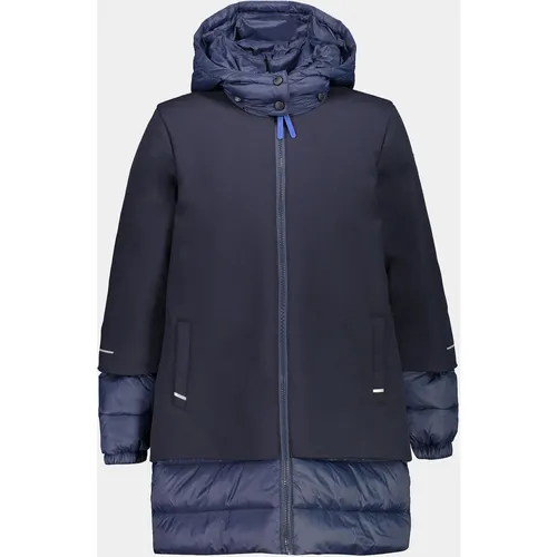 CMP Mädchen Parka FIX Hood schwarz blau (N950) 176 von CMP