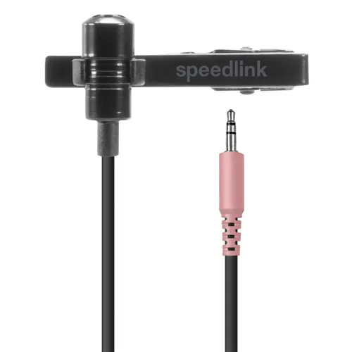 Speedlink SPES Ansteckmikrofon Kompakt Robust Konferenz Meeting inkl. Kabel