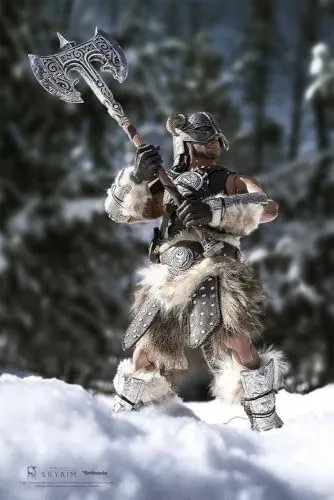 PUREARTS Skyrim Figur Dragonborn Deluxe 30 x 13 x 38 cm