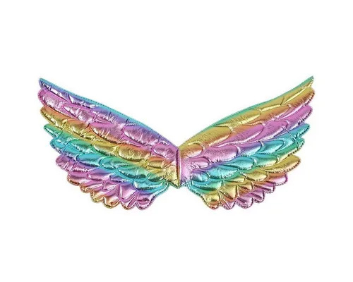 Das Kostümland Kostüm-Flügel Bunte Pastell Engelsflügel 'Aurelia' - 22 x 43 cm