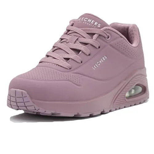 Skechers Damen UNO Stand ON AIR Sneakers, DKMV, 38 EU - Damen-Sneaker mit atmungsaktivem Obermaterial und innovativer Luftpolsterung für ultimativen Komfort den ganzen Tag.