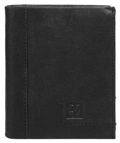 BODENSCHATZ Geldbörse, echt Leder - Hochformat Geldbörse aus 100% Rindleder mit RFID-Schutz, praktischem herausnehmbaren Kartenetui und viel Platz für Karten und Bargeld – ideal für stilbewusste Nutzer.