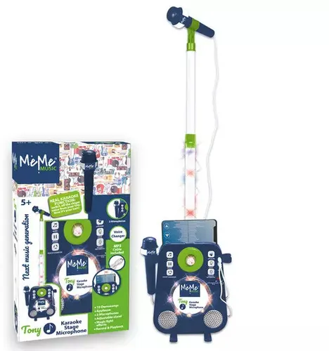 Karaoke z mikrofonami i głośnikiem MeMe 4897131870444