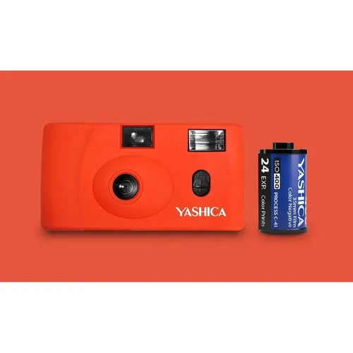 Yashica MF-1 Snapshot kamera Orange