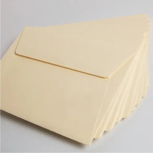 Elfenbein Sand DIN C6 Briefumschläge ivoire farbig Pollen by Clairefontaine 10
