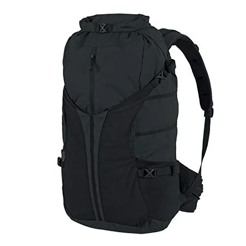 Helikon-Tex Summit Backpack Rucksack -Cordura- Schwarz - Wanderrucksack mit 40 L Kapazität, kompatibel mit Hydratation Blase, Rolltop Schließung und MOLLE Lite für optimale Anpassungsfähigkeit.