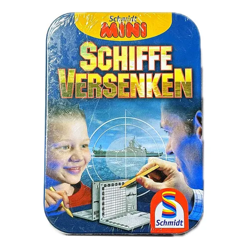 Reise Schiffe Versenken Spiel Original Schmidt Autofahrt Urlaub Mitbring Mini