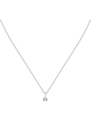 CHRIST Collier CHRIST Damen-Kette 585er Weißgold 1 Diamant von Christ