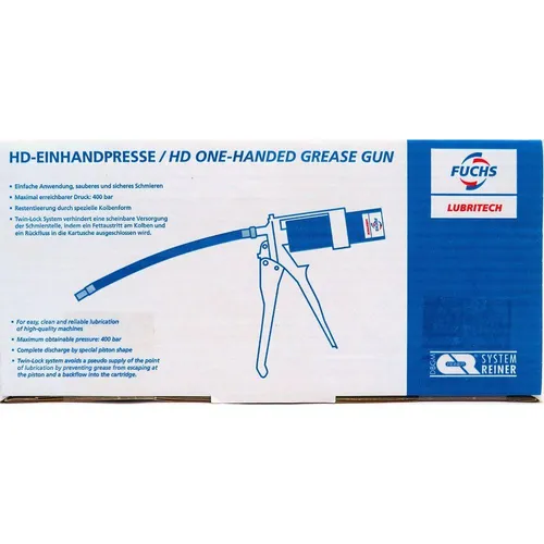 500g Fuchs HD-Einhandpresse Handfettpresse System Reiner