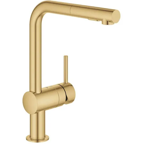 GROHE Küchenarmatur Minta 30274GN0, cool sunrise gebürstet in gold von GROHE