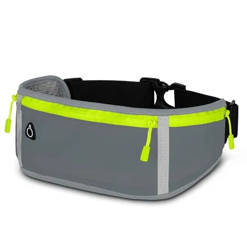 ONEFLOW Active Pro Laufgürtel für Google Pixel 9a – Atmungsaktive Sport Bauchtasche - Praktischer Laufgürtel mit drei Fächern für Schlüssel, Geld und dein Google Pixel 9a. Wasserdicht und atmungsaktiv, ideal für Joggen und Fitness – für maximalen Komfort und Sicherheit beim Sport.