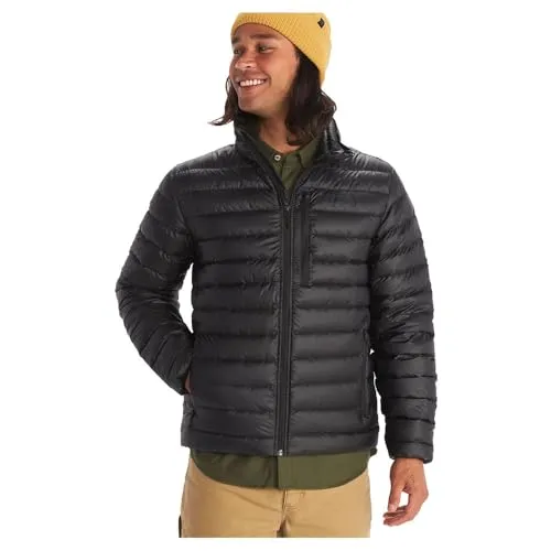 Marmot Herren Highlander Jacket - Leichte Daunenjacke für extreme Winterbedingungen - Daunenjacke für Herren mit 700 Fill Power, wasserabweisend und winddicht; ideal für alpine Aktivitäten, hält auch bei Minusgraden warm und ist klein packbar.