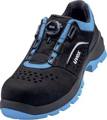 Uvex Sicherheitsschuhe 2 xenova BOA, S1P ESD, Halbschuhe, Unisex, Gr. 46 - Sicherheitsstiefel mit BOA Fit System für schnellen Sitz, atmungsaktiv und rutschfest. Ideal für Industrie und Handwerk, mit ESD-Schutz und metallfreiem Durchtrittschutz.
