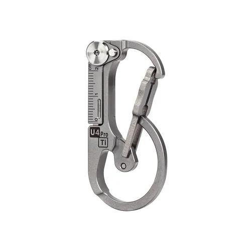 Rovyvon U4 Pro+ Ti Schnellöffner Titanium Karabiner