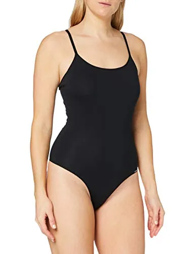 Skiny Damen Stringbody Cotton Bodies - Bodys für Damen, hochelastischer Baumwollbody mit Spaghettiträgern, ideal für den Alltag und vielseitig kombinierbar.