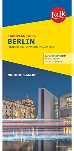 Falk Stadtplan Extra Berlin 1:26 500-1:43 500: 1:26 500-1:43 500 (Falk Stadtplan Extra Standardfaltung - Deutschland)