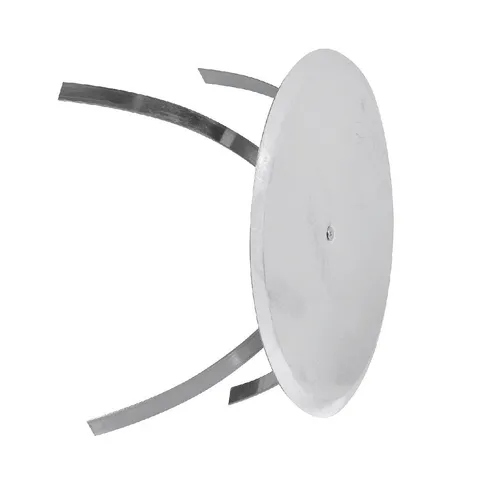 FIREFIX 2092 Kaminlochdeckel - Universelle Kaminabdeckung bis ø 180mm - Aschesauger: Hochwertiger Kaminlochdeckel aus verzinktem Stahl für sichere Abdeckung von Kaminanschlüssen bis 180mm. Einfache Handhabung mit festem Halt dank stabiler Halterungen.