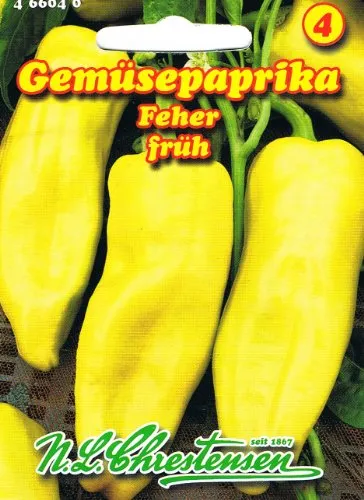 Paprika Feher Gemüsepaprika